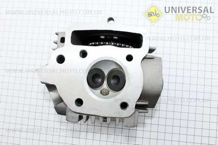 Головка циліндра + клапана + розподільний вал + кришки в зборі 70см.куб. (47мм). Китай (Запчастини для мопеда Дельта / UM3183-V37)