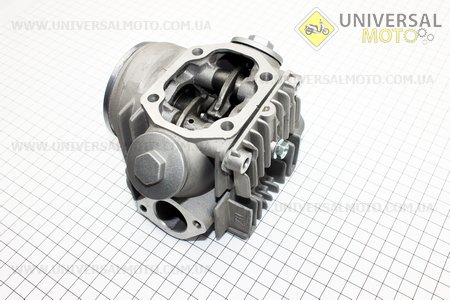 Головка циліндра + клапана + розподільний вал + кришки в зборі 70см.куб. (47мм). Китай (Запчастини для мопеда Дельта / UM3183-V37)