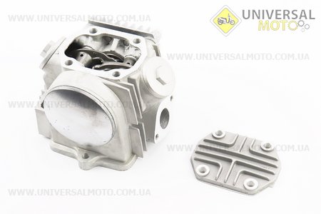Головка циліндра + клапана + розподільний вал + кришки в зборі 70см.куб. (47мм). Китай (Запчастини для мопеда Дельта / UM3183-V37)