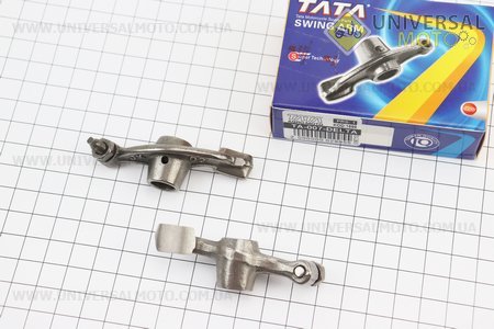 Коромисло (рокер) клапану комплект 2шт. TATA (Запчастини для мопеда Дельта / UM3183-V38)