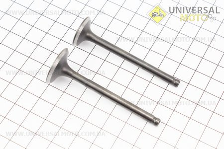 Клапан впускний, випускний комплект 70-110-125см.куб.. Китай (Запчастини для мопеда Дельта / UM3183-V89)