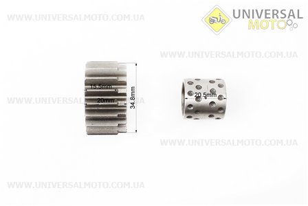 Шестерня сцепления малая. Китай (Мопед Viper Delta / UM3183-V97)