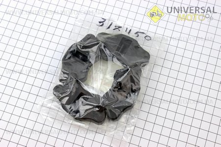 Демпферная резинка заднего спицованного колеса (комплект 4 штуки ). Китай (Мопед Viper Delta / UM3184-V50)