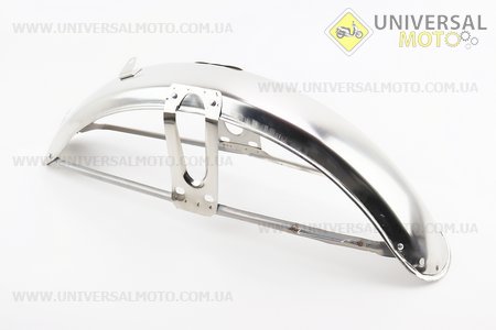 Крило переднє ХРОМ "компакт", тип 1. Китай (Запчастини для мопеда Дельта / UM3185-V32)
