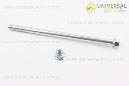 Вісь переднього колеса d10мм; L180мм. Китай (Запчастини для мопеда Дельта / UM3185-V53)