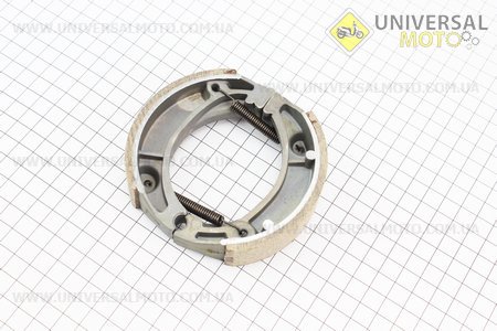 Гальмівні колодки задні (пружини під кутом) комплект. Viper (Запчастини для мопеда Дельта / UM3185-V98)
