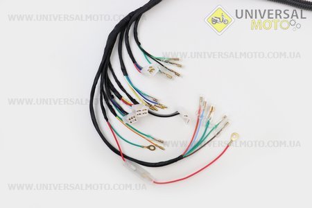 Проводка центральная (без тахометра) 1фишка у руля