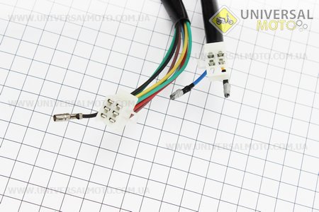 Спидометр в сборе "двойной" 120 км/ч тахометр электронный (узкое крепление). GXmotor (Мопед Viper Alpha / UM3187-V59)