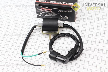 Котушка запалювання з ковпачком свічним. CHENHAO (Запчастини для мопеда Дельта / UM3187-V64)