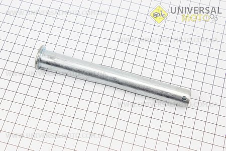 Вісь підніжки центральної d17мм; L145мм. Китай (Запчастини для мопеда Дельта / UM3187-V84)