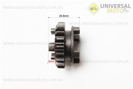 Шестерня КПП 20 зуб.. Китай (Запчастини для мопеда Дельта / UM3188-V38)