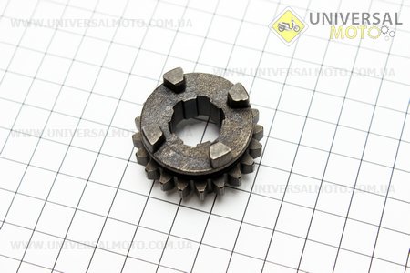 Шестерня КПП 20 зуб.. Китай (Запчастини для мопеда Дельта / UM3188-V38)