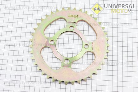 Зірка задня JH - 428-39T - d=54; 4 отвори*70мм. TATA (Запчастини для мопеда Дельта / UM3188-V41)