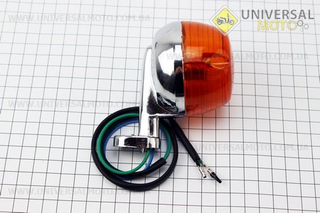 Поворотник лев., прав. "хром круглые" к-кт 2 шт