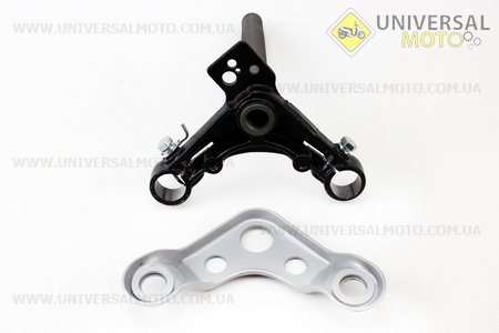 Траверс руля (под амортизатор 25мм) + верхнее крепление, к-кт