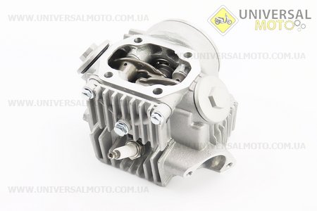 Головка циліндра + клапана + розподільний вал + кришки в зборі 70см.куб. (47мм). ZHENGHE (Запчастини для мопеда Дельта / UM3189-V06)