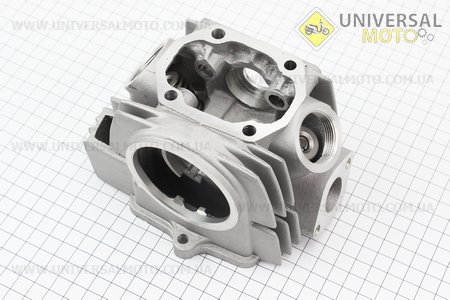 Головка цилиндра + клапана в сборе 110см3 (под распредвал с "зацепом"). ZHENGHE (Мопед Viper Delta / UM3189-V07)