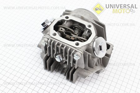 Головка цилиндра + клапана + распредвал + крышки в сборе 110см3 . S (Мопед Viper Delta / UM3189-V41)