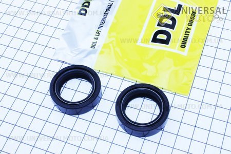 Сальник амортизатора перед. 27*37*10,5 - комплект 2 штуки . DDL (Мопед Viper Alpha / UM3190-V87)