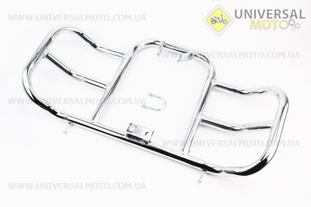 Дуга захисна "ХРОМ" пряма 28мм "низька". Китай (Запчастини на скутер Viper Alpha / UM3192-V34)