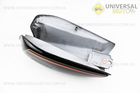 Бак паливний ЧОРНИЙ (малюнок тип. 2). Китай (Запчастини на скутер Viper Alpha / UM3192-V40)