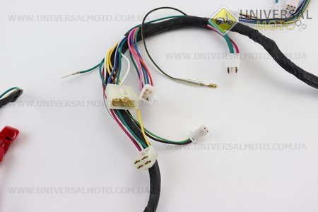 Проводка основне (див. фото). Китай (Запчастини на скутер Viper Active / UM3200-V19)
