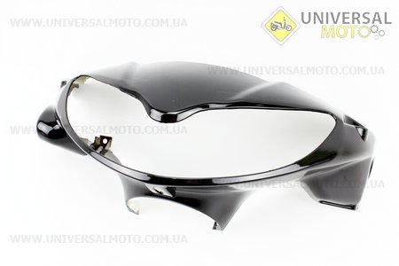 пластик - руля передний "голова", Черный . Китай (Мопед Viper Active / UM3200-V69)