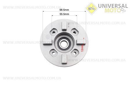 Панель демпферная заднего колеса с подшипником Active. Китай (Мопед Viper Delta / UM3200-V73)