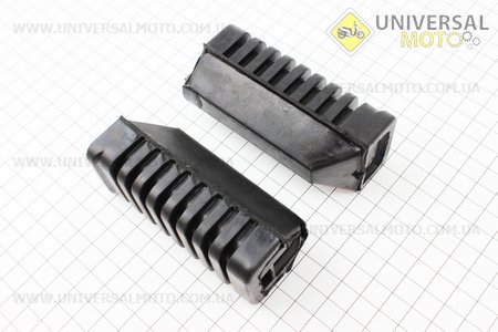 Гумка підніжки ACTIVE комплект 2шт, тип. 3. Viper (Запчастини для мопеда Дельта / UM3200-V90)