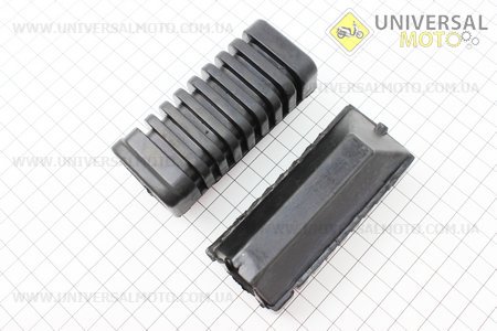 Гумка підніжки ACTIVE комплект 2шт, тип. 3. Viper (Запчастини для мопеда Дельта / UM3200-V90)