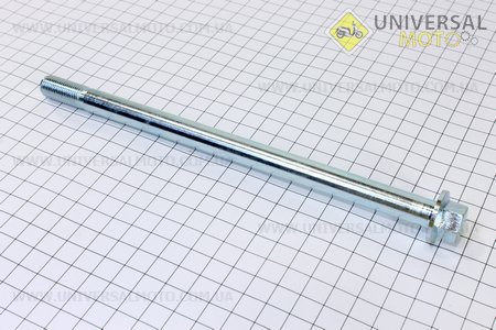 Ось переднего колеса диаметр 12мм; длинной 210мм. Китай (Мопед Viper Active / UM3200-V94)