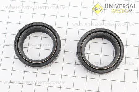 Сальник амортизатора перед. 27*37*10,5 - комплект 2 штуки . TATA (Мопед Viper Active / UM3201-V02)
