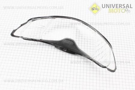 Скло фари передньої. Китай (Запчастини на скутер Viper Active / UM3201-V16)