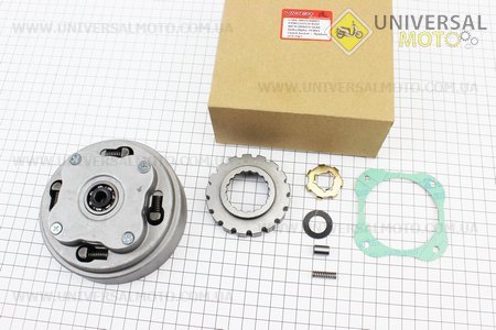 Сцепление в сборе (корзина) Active - механика, 110/125см3. GXmotor (Мопед Viper Delta / UM3201-V21)