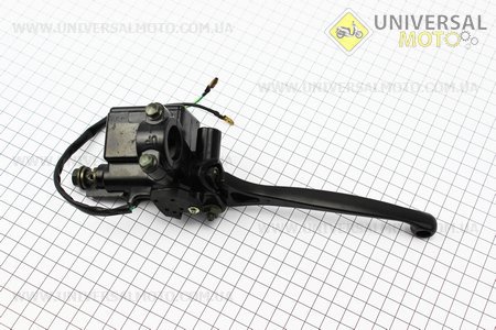 Цилиндр тормозной главный передней системы, тип 1. Китай (Мопед Viper Active / UM3201-V36)