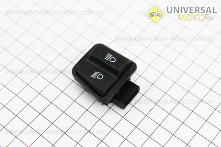 Кнопка - бл/дальне світло 3 контакти. Китай (Запчастини на скутер Viper Active / UM3201-V48)