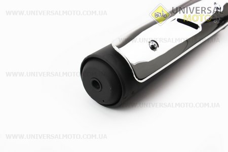 Глушник тип 1 чорний. Китай (Запчастини на скутер Viper Active / UM3201-V59)