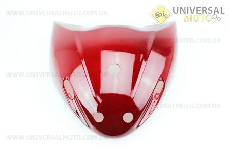 пластик - передний верхний (под рулем) "клюв", Красный . Китай (Мопед Viper Active / UM3201-V69)
