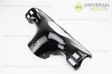 пластик - руля задний (где спидометр), Черный . Китай (Мопед Viper Active / UM3201-V75)