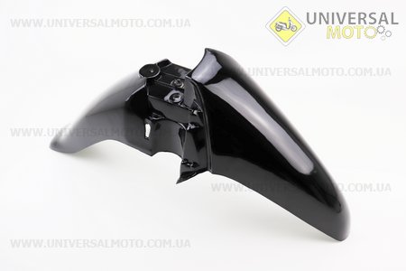 пластик - ПОЛНЫЙ комплект - 17 деталей, Черный . Китай (Мопед Viper Active / UM3202-V12)