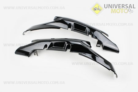 пластик - боковой задний левый, правый комплект 2 штуки, Черный . Китай (Мопед Viper Active / UM3202-V26)