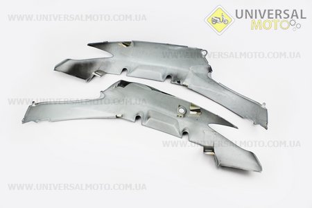 пластик - боковой задний левый, правый комплект 2 штуки, Черный . Китай (Мопед Viper Active / UM3202-V26)