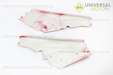 пластик - боковой средний левый, правый комплект 2 штуки, БОРДОВЫЙ. Китай (Мопед Viper Active / UM3202-V28)