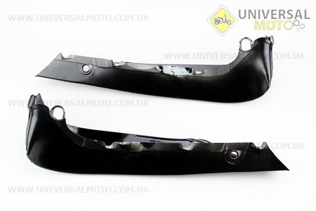 пластик - защиты ног правый + левый комплект, Черный . Китай (Мопед Viper Active / UM3202-V33)