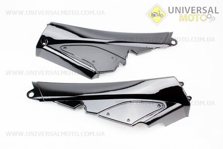 пластик - ПОЛНЫЙ комплект - 14 деталей, Черный . Китай (Мопед Viper Active / UM3202-V44)