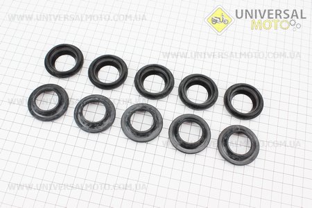 Сальник-пильник амортизатора перед. 26x37x10,5 - комплект 10шт. BAJAJ (Запчастини на скутер Viper Active / UM3202-V47)