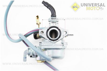 Карбюратор Active 110см3, оригинал. KEIHIN (Мопед Viper Active / UM3202-V49)