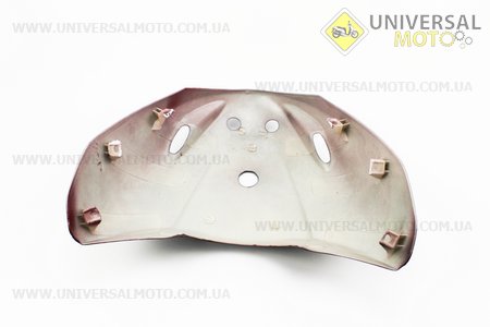 пластик - передний верхний (под рулем) "клюв", темно-БОРДОВЫЙ. Китай (Мопед Viper Active / UM3202-V52)
