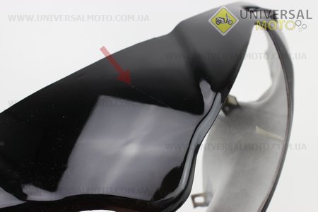 пластик - руля передний "голова", ЧЕРНЫЙ (уценка, см. фото)