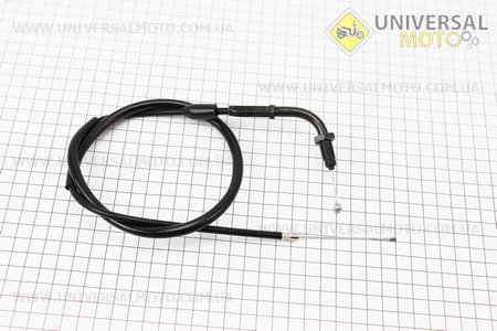 Трос газу (трос 87см; кожух 75см). Китай (Запчастини для мопеда Дельта / UM3202-V89)